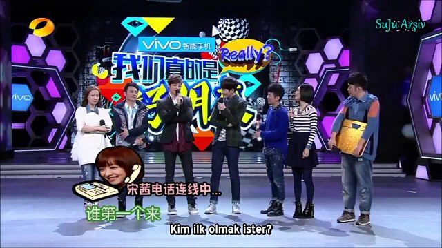 131214 Zhou Mi & Calvin Chen - Happy Camp (Türkçe Altyazılı)
