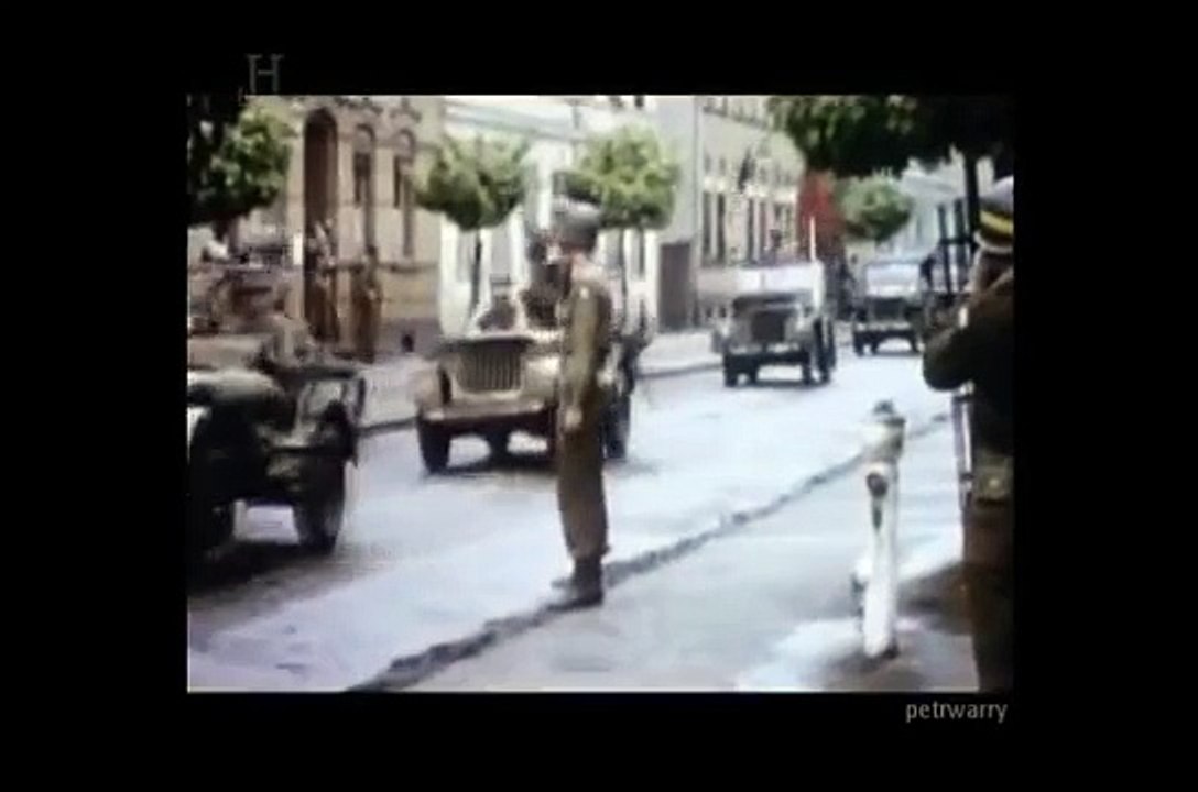 Torgau 1945 ELBE DAY  - East Meets West - World War II in Colour