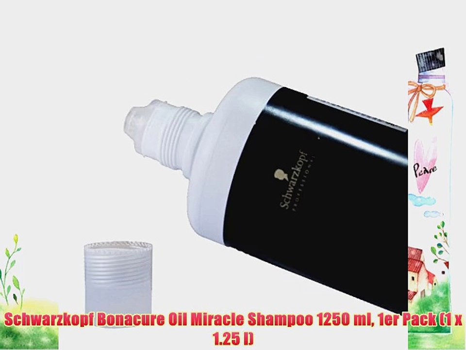 Schwarzkopf Bonacure Oil Miracle Shampoo 1250 ml 1er Pack (1 x 1.25 l)