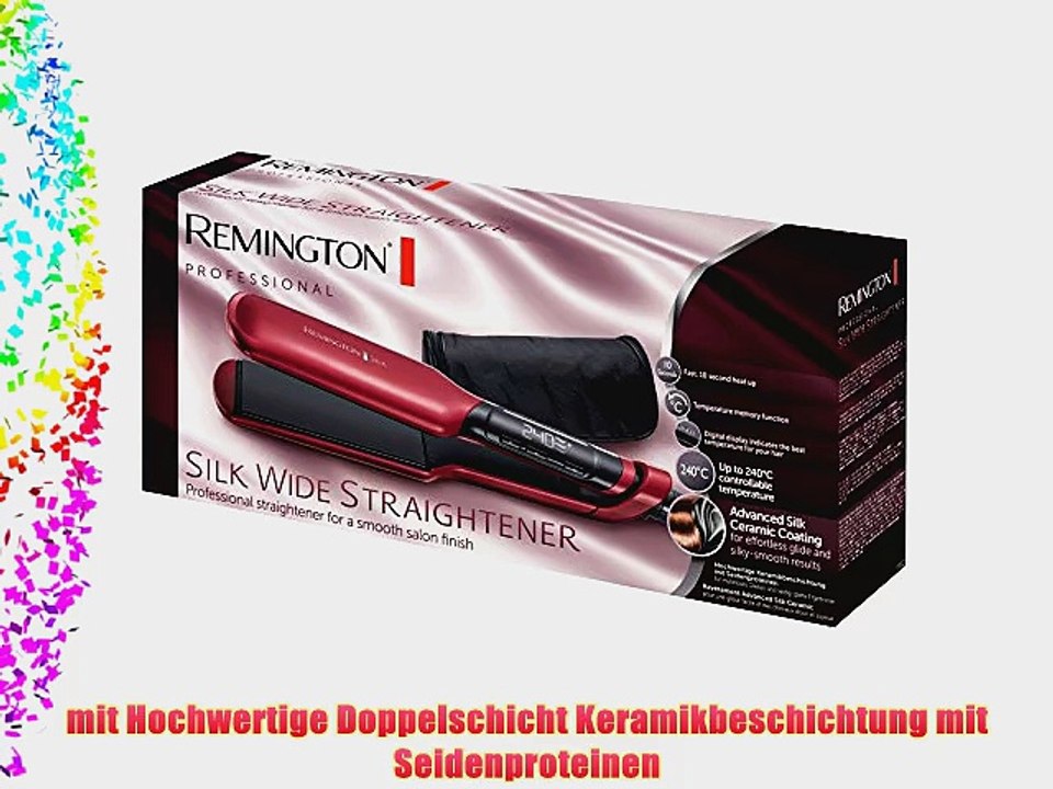 Remington S9620 Silk breiter Haargl?tter