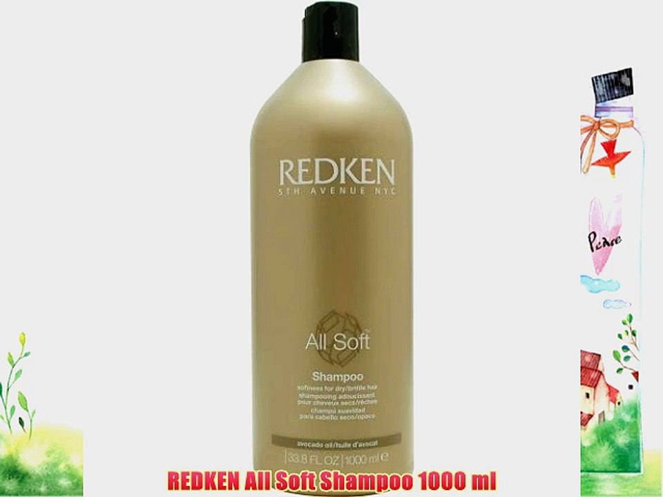 REDKEN All Soft Shampoo 1000 ml