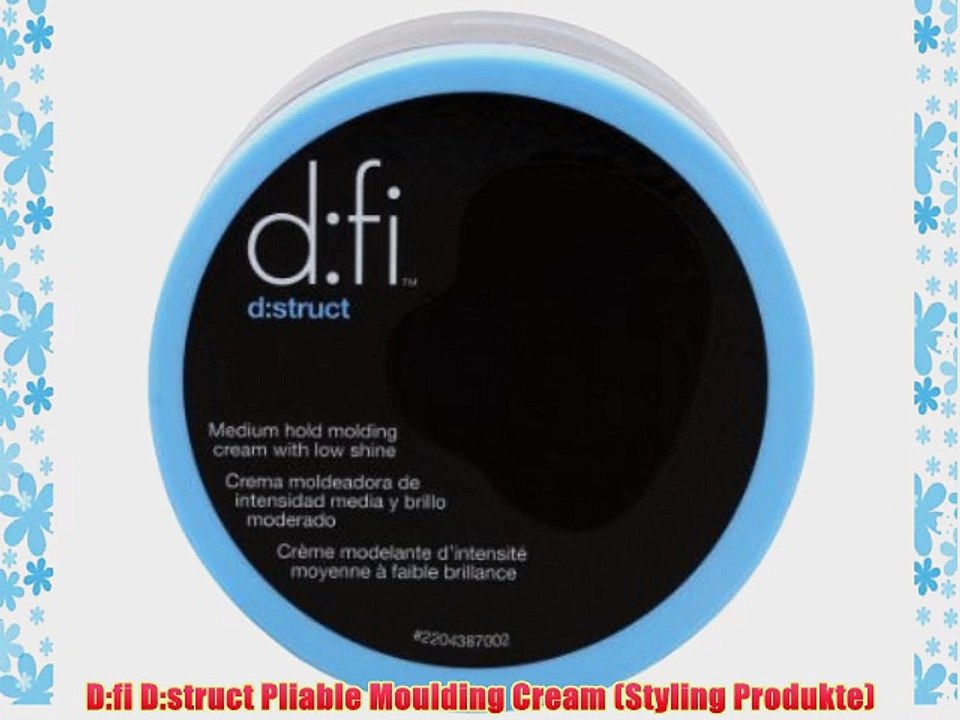 D:fi D:struct Pliable Moulding Cream (Styling Produkte)