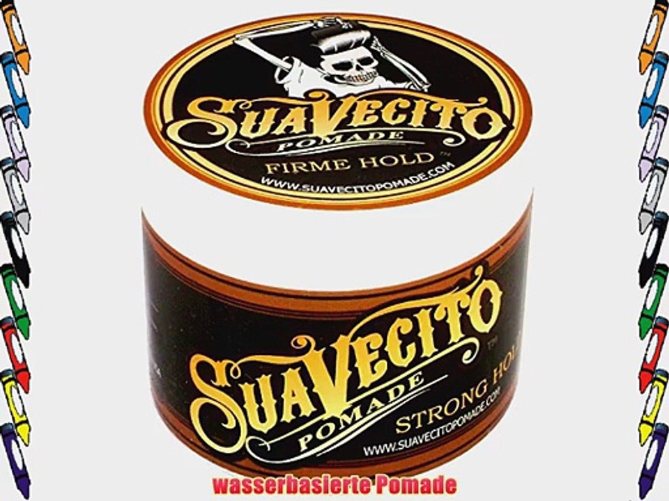 Suavecito Pomade - Strong Hold / Starker Halt