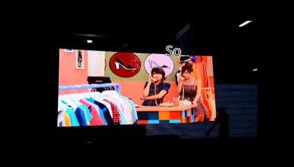 Huasun P9 flexible light weight and thin LED display,Parete video a LED