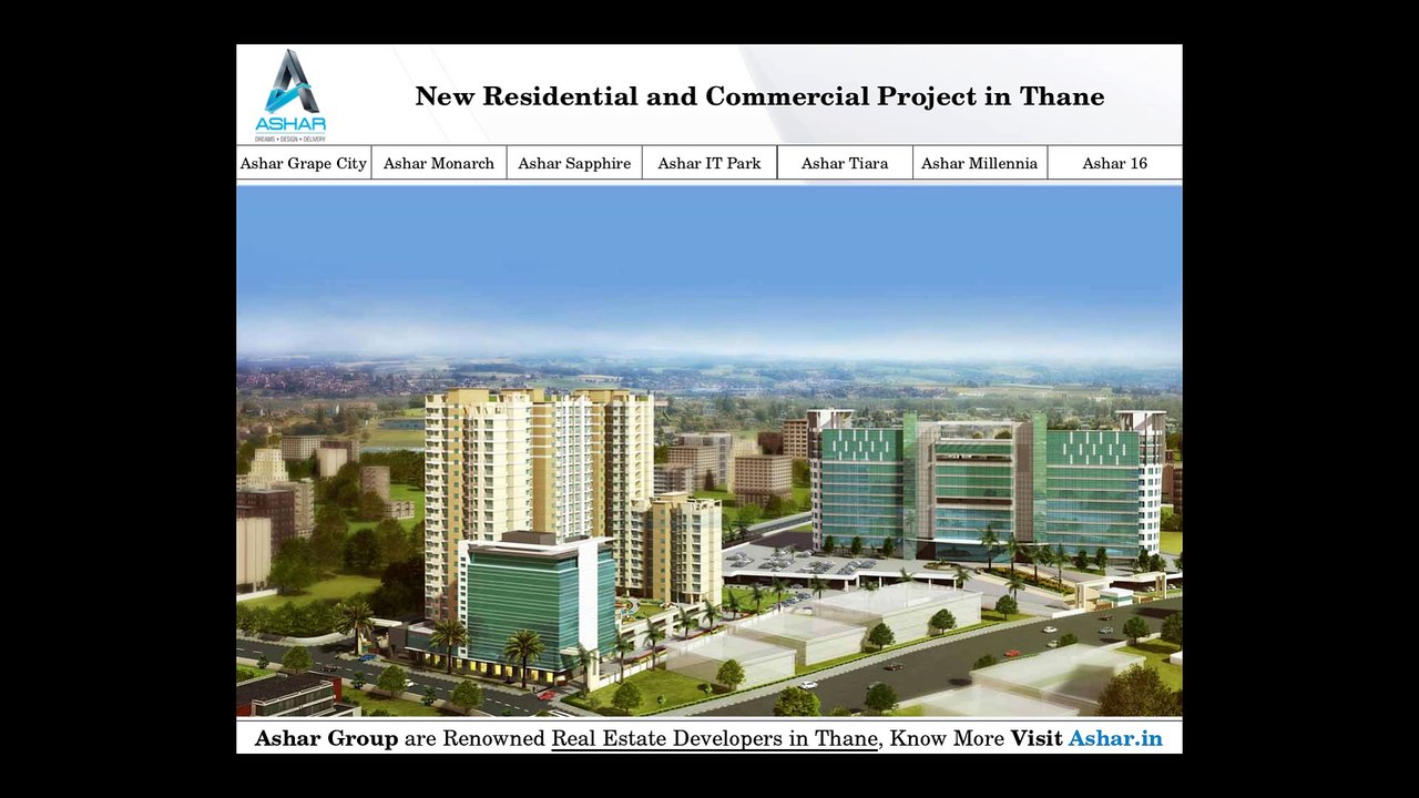 New Residential and Commercial Project in Thane - Ashar.in