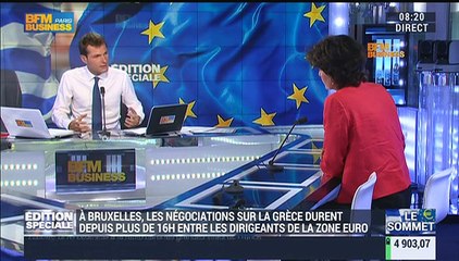 Edition Spéciale Grèce: "On est depuis le début de la crise en 2010 dans un dérapage progressif  !": Sylvie Goulard - 13/07