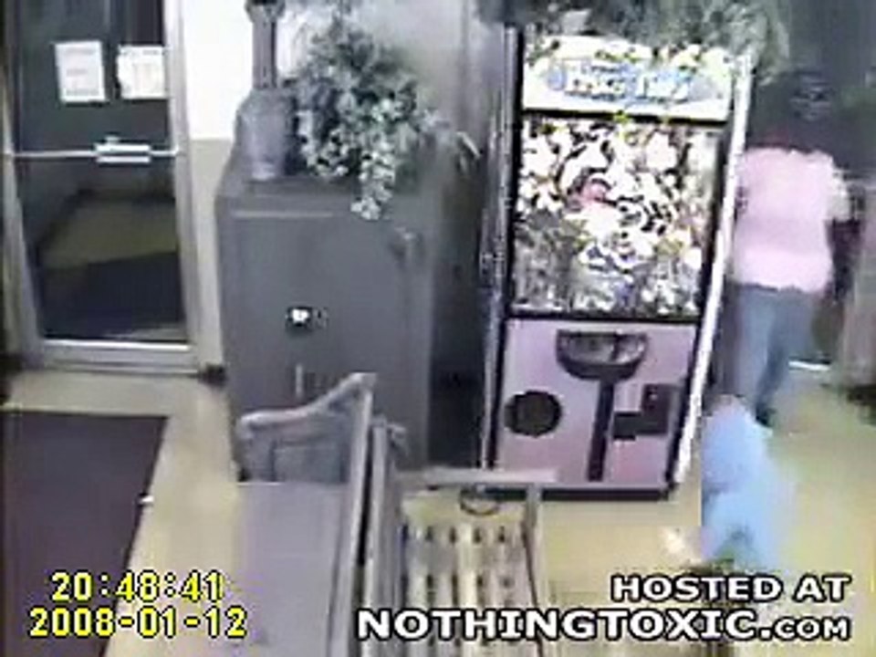 Amaizing Little Child in a Freezer