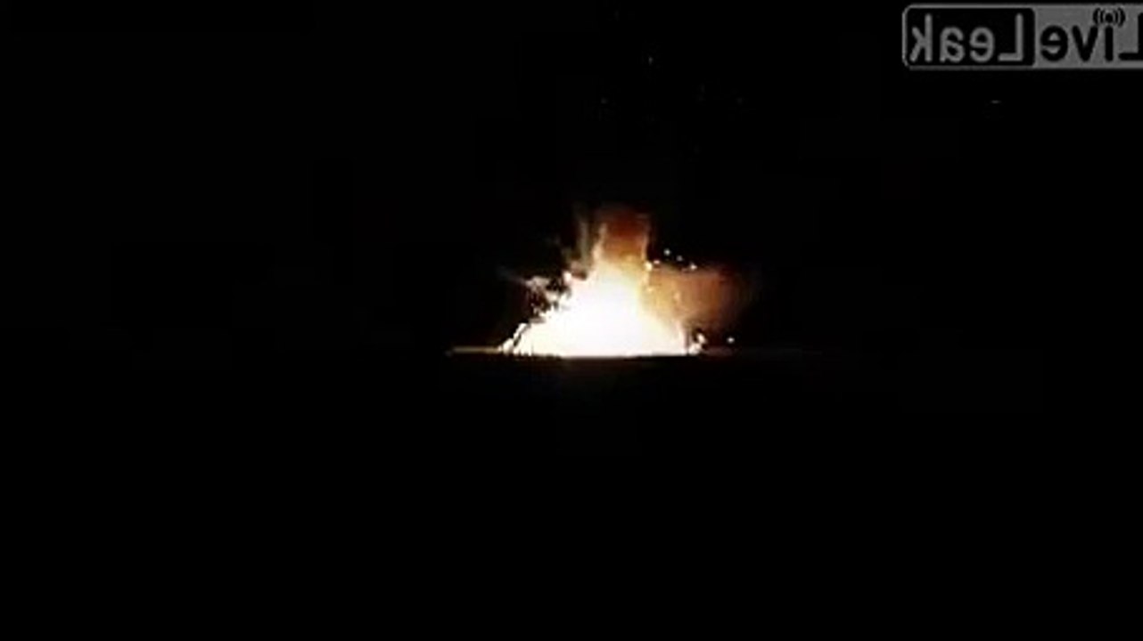 What A Retard Sounds Like When Eating And Filming Fireworks