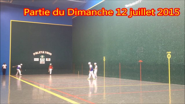Juniors Cuir Mur à Gauche - CHAUDRON (Juspar Dalleau et Mathieu Ramin) contre TOULOUSE (Maxime Alcrudo et Lucas Celhay)