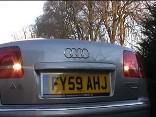 paints4u repair on brand new Audi A8 using lacquer repair kit