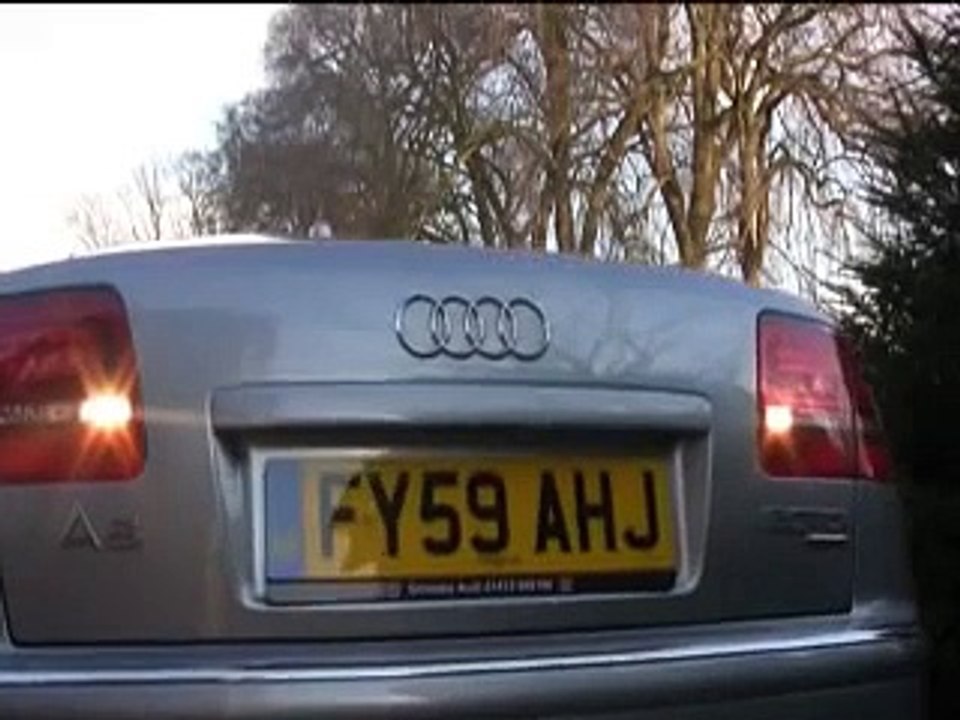 paints4u repair on brand new Audi A8 using lacquer repair kit