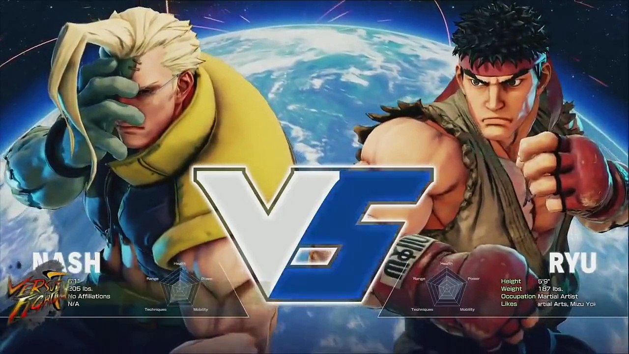 La minute STREET FIGHTER #16 - Présentation de Nash (Street Fighter V)