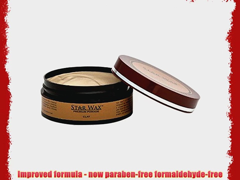 Star Wax | Premium Pomade Clay by Star Pro Line - 5 fl oz / 150 mL