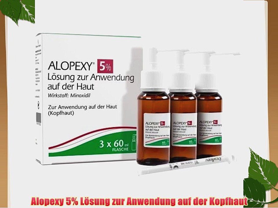 Alopexy 5% L?sung zur Anwendung auf der Kopfhaut