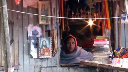 Haile in Ethopia training for the 38. BMW Berlin Marathon 2011