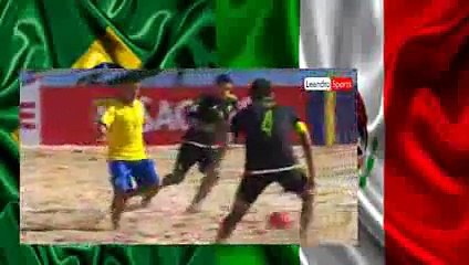 Gols, Brasil 5 x 1 México - Mundial Futebol de Areia 10-07-2015