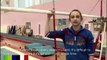 Aliya Mustafina and Vika Komova's pre-olympics training interview with english subtitles