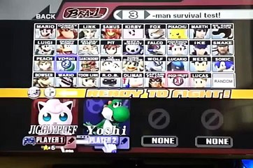 Super Smash Bros. Brawl || JIGGLYPUFF Glitch