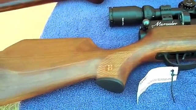 Benjamin Marauder First Look - .177 .25 groups at 20 yards... virtually Silent!
