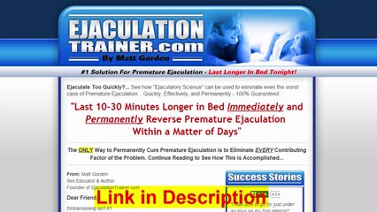 Ejaculation trainer pdf