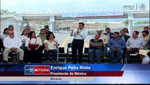 Morelos.- Peña Nieto anuncia nuevas obras al inaugurar Autopista Amecameca-Cuautla.
