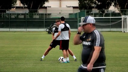 Journalist Fails To Distinguish Between LA Galaxy s Steven Gerrard And Robbie Keane