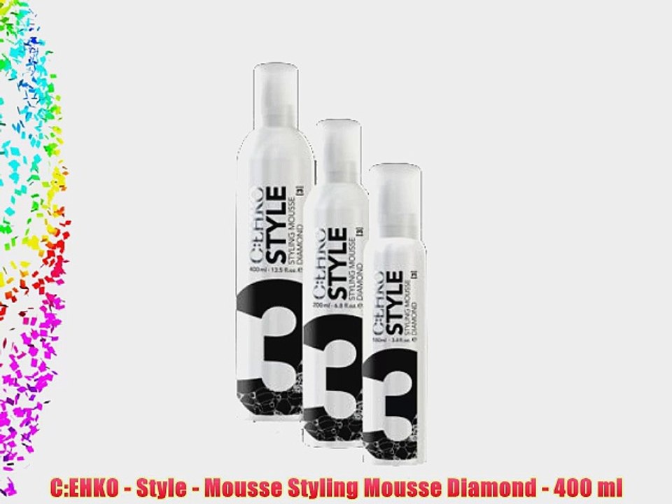 C:EHKO - Style - Mousse Styling Mousse Diamond - 400 ml