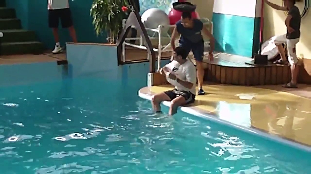 Schlägerei im Delphinarium