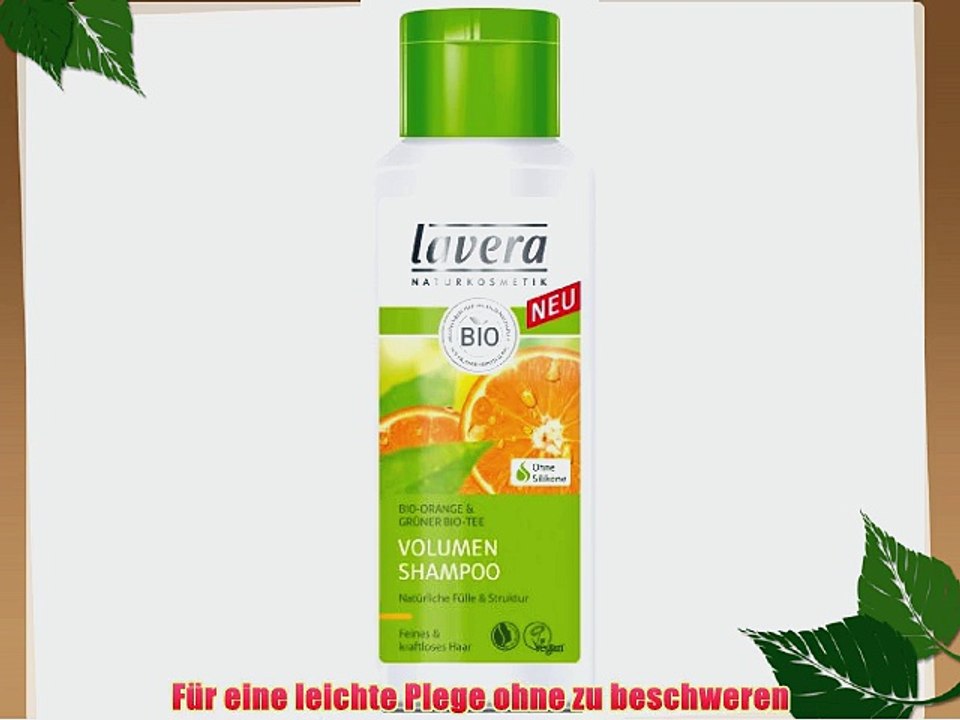Lavera Volumen Shampoo 4er Pack (4 x 200 ml)