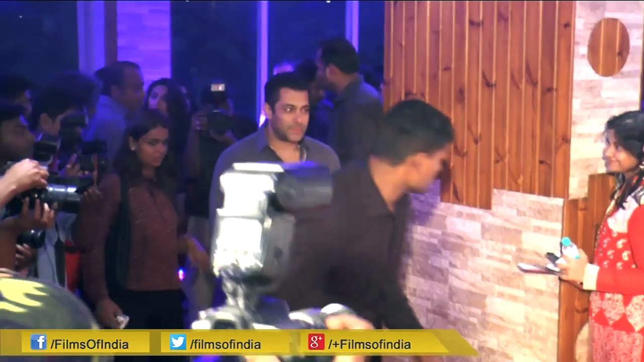 Salman Khan At Anupam Kher's Play