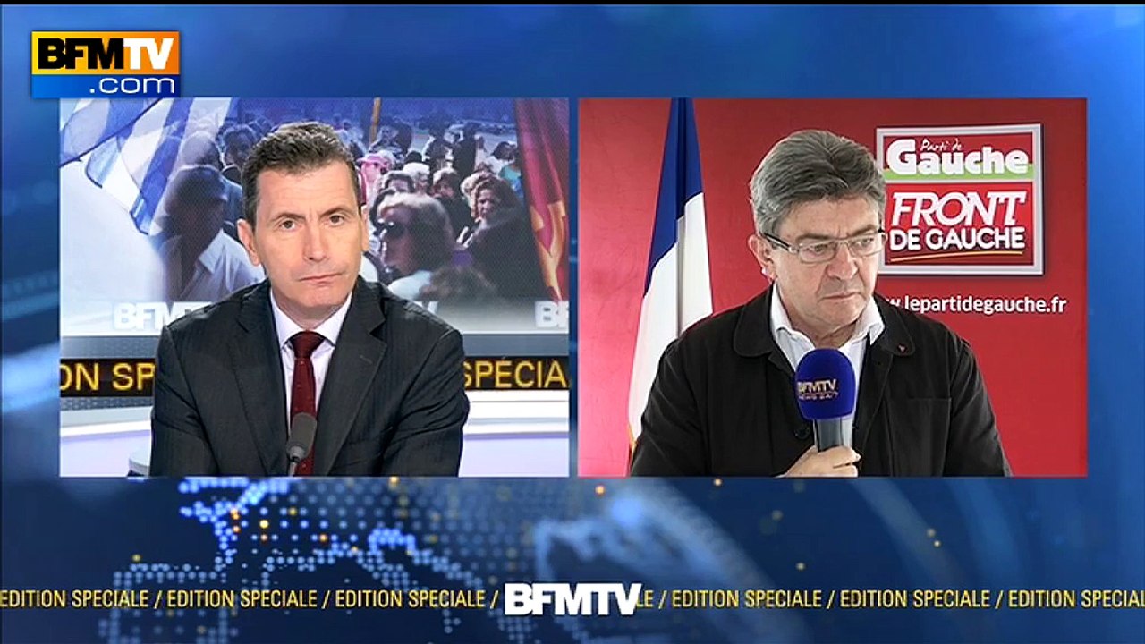 Mélenchon: Il est "absurde de comparer l'Allemagne actuelle et l'Allemagne nazie"