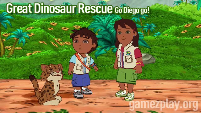 Nickelodeon Go, Diego, Go! Great Dinosaur Rescue! video games out on Nintendo DS and Nintendo Wii