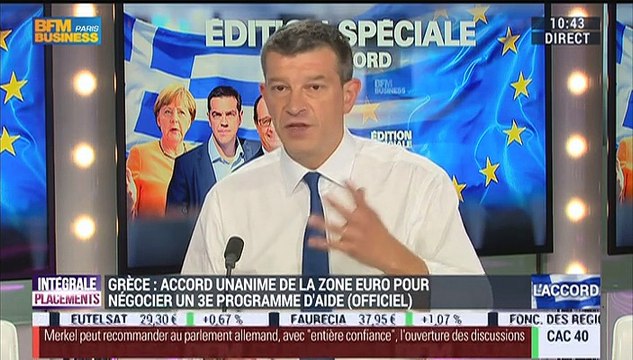 Nicolas Doze: La zone euro doit-elle se réjouir d'avoir évité le Grexit ? - 13/07
