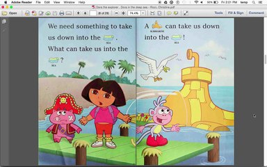 Dora in the Deep Sea (read aloud)