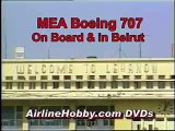 MEA Middle East Airlines Boeing 707 720 flights and action