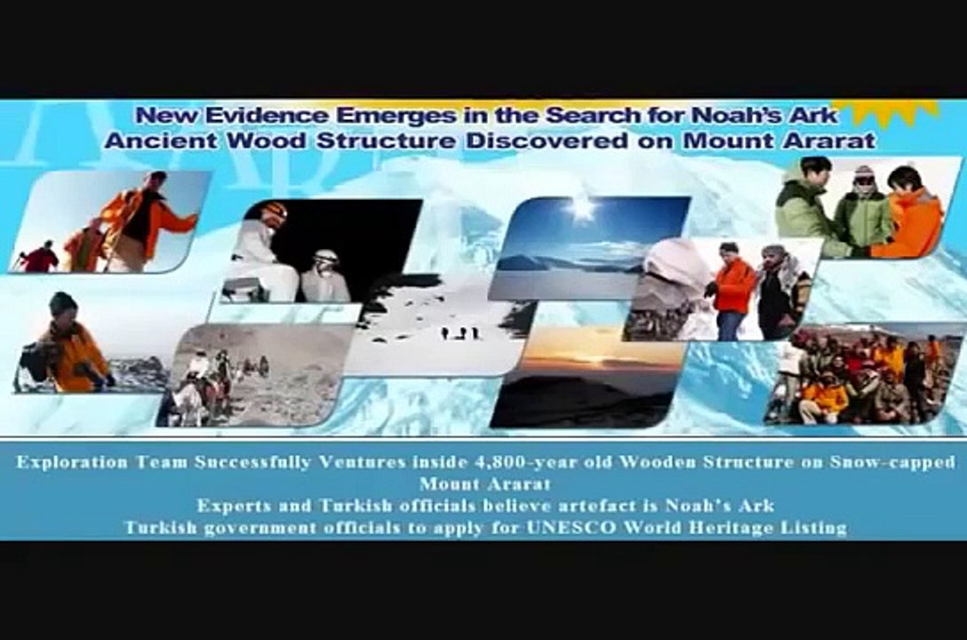 Arca de Noé -Fotos e video da Arca de Noé encontrada no monte Ararat