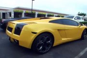 Loud Lamborghinis!  - Gallardo Nera and Gallardo Coupe