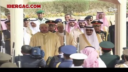 Maroc _ Visite du roi Mohammed VI en Arabie Saoudite