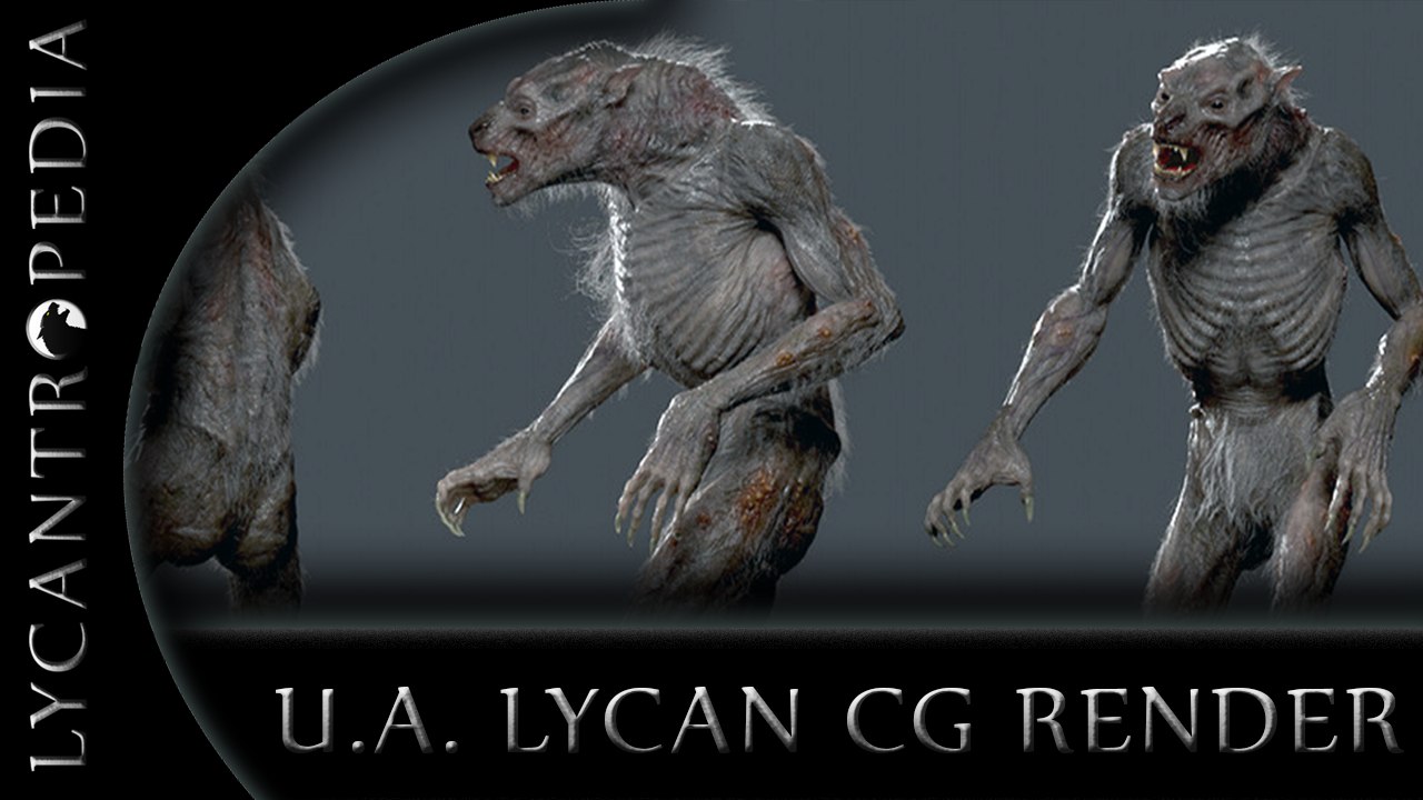 Lycan CG render from Underworld Awakening