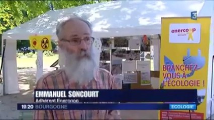 Enercoop à Alternatiba Dijon - France 3 Bourgogne