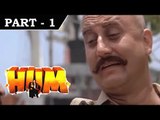Hum [ 1991 ] - Hindi Movie in Part 1 / 13 - Rajnikanth - Amitabh Bachchan - Govinda - Kimi Katkar