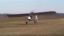 Kolb Firestar landings and some slow flight