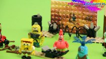 Figure Set / Zestaw Figurek - Spongebob Squarepants / Spongebob Kanciastoporty - Mega Bloks - DCH98