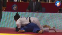52kg: Andreea CHITU (Europe) v HASHIMOTO Yuki (Asia) # Judo 2014 Team Europe vs Asia  06