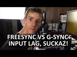 FreeSync vs G-Sync Input Lag Comparison