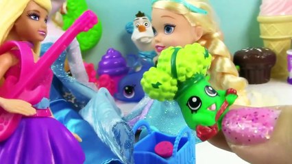 Barbie makeup game | Disney Frozen Queen Elsa Toddler Shopkins 5 Pack Mystery Surprise Blind Bag Kid