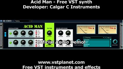 Synthesizer Software Acid Man - vstplanet.com