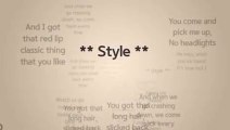 Style Taylor Swift Lyrics Video Sub4sub Vidéo Dailymotion