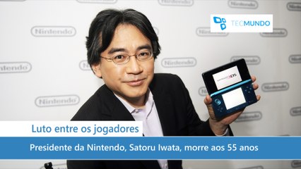 Presidente da Nintendo, Satoru Iwata, morre aos 55 anos