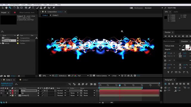 Abstract logo animation After effects tutorial Trapcode form